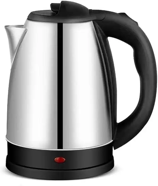 Maxell Power Hervidor De Agua Electrico 1,8L Acero Inoxidable 1800W De Potencia (Hervidora Acero 1,8L)