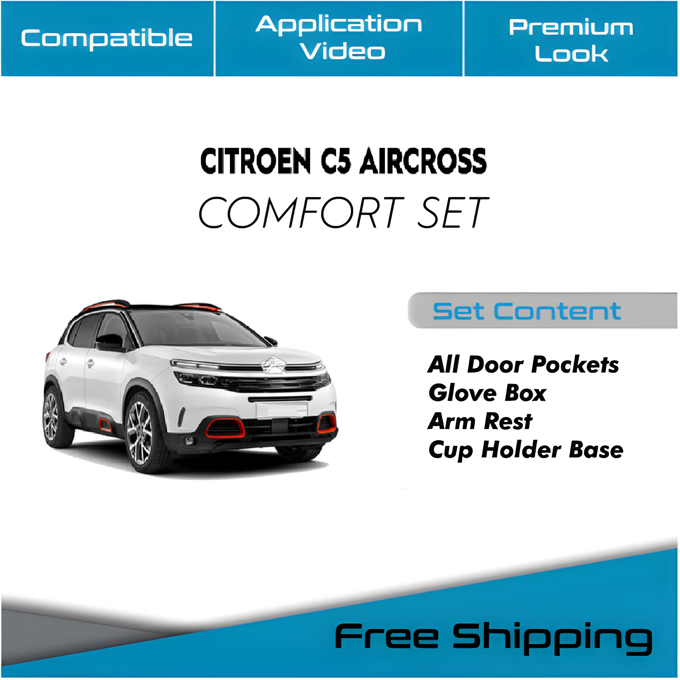 

For CITROEN C5 AIRCROSS soundproofing acoustic insulated car vibration iDating car vibration for cars