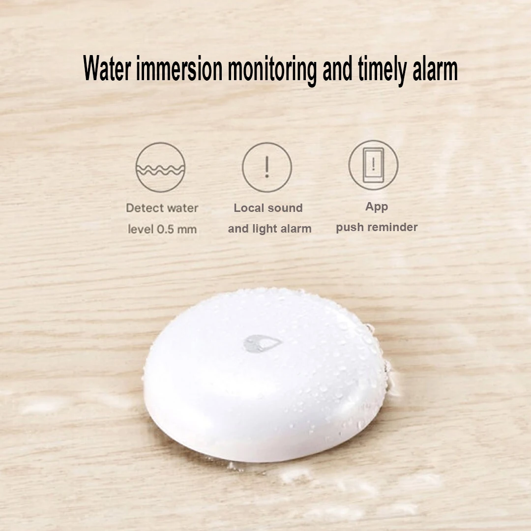 NEW Aqara Water Immersing Sensor E1 Zigbee 3.0 Flood Water Leak Detector Alarm Security Soaking Sensor For Apple Homekit