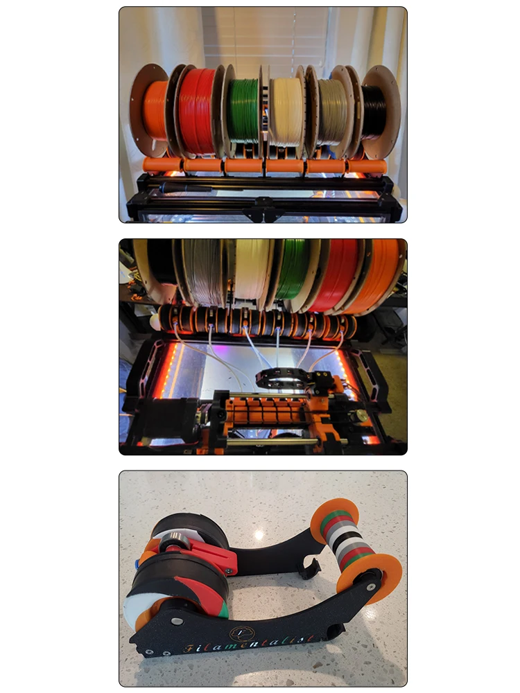 Zestaw FYSETC Filamentalist Passive Filament Driven Rewinder Multi-material Unit Kit Filamentalist "Classic"/ Filamentalist FV3 Kit — zdjęcie produktu 7
