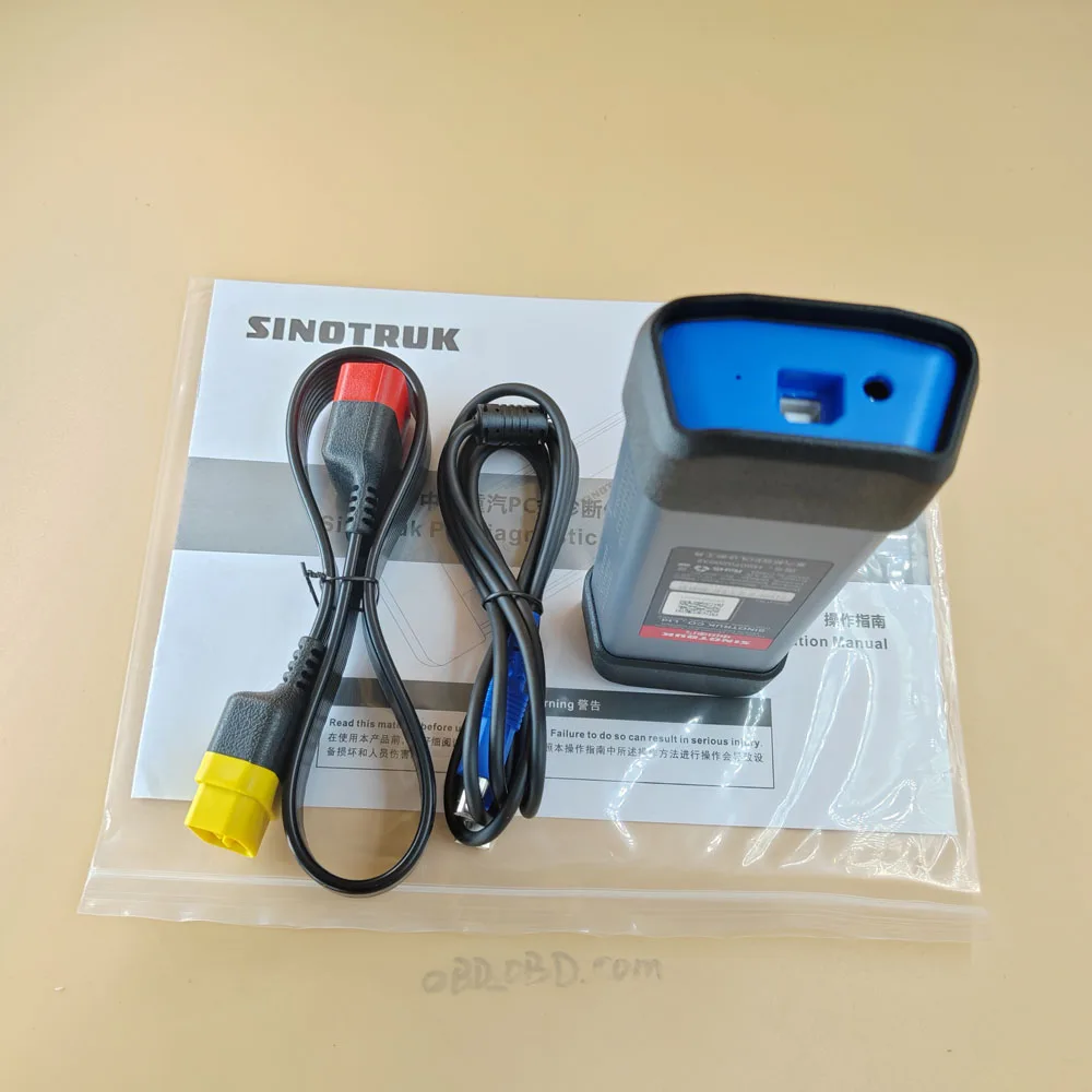 Sinotruk EOL OBD Diagnostic Kit DENSO Ccommon Rail Engine For HOWO SHACMAN WeiChai Cnhtc Sinotruck Diagnostic Tool