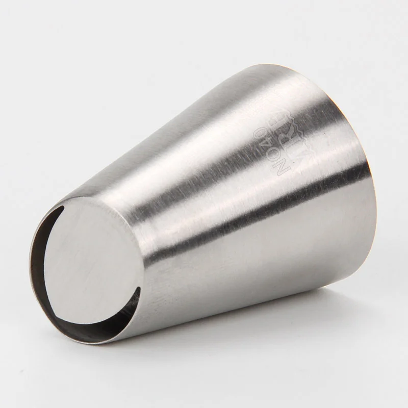 MRF 1PCS Stainless Steel 18/8 Standard Russian Flower Petal Icing Nozzles,Cake Decorating Cupcake Piping Frosting Tips #NO40