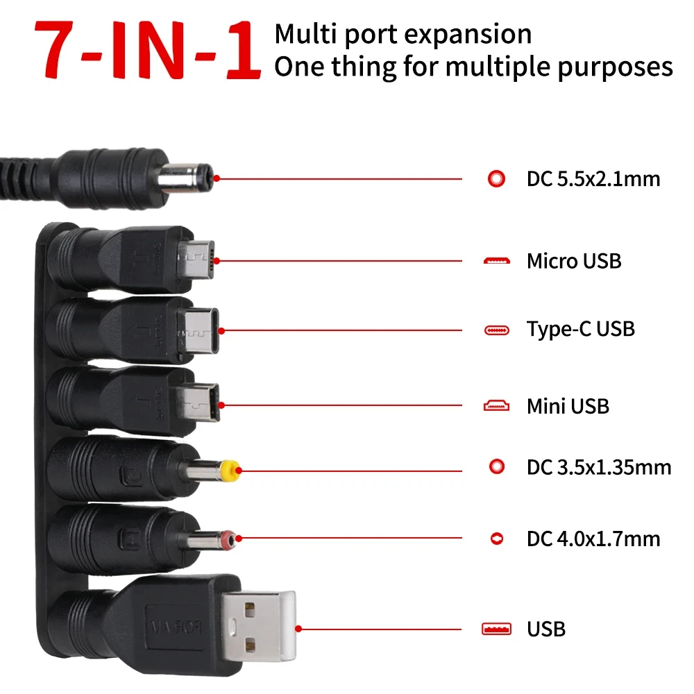 Painel solar impermeável ao ar livre, bateria embutida, 2m de cabo carregado, USB, Tpye C, alimentado por segurança, Wi-Fi, câmera, DC 5V, 6V, 4W,