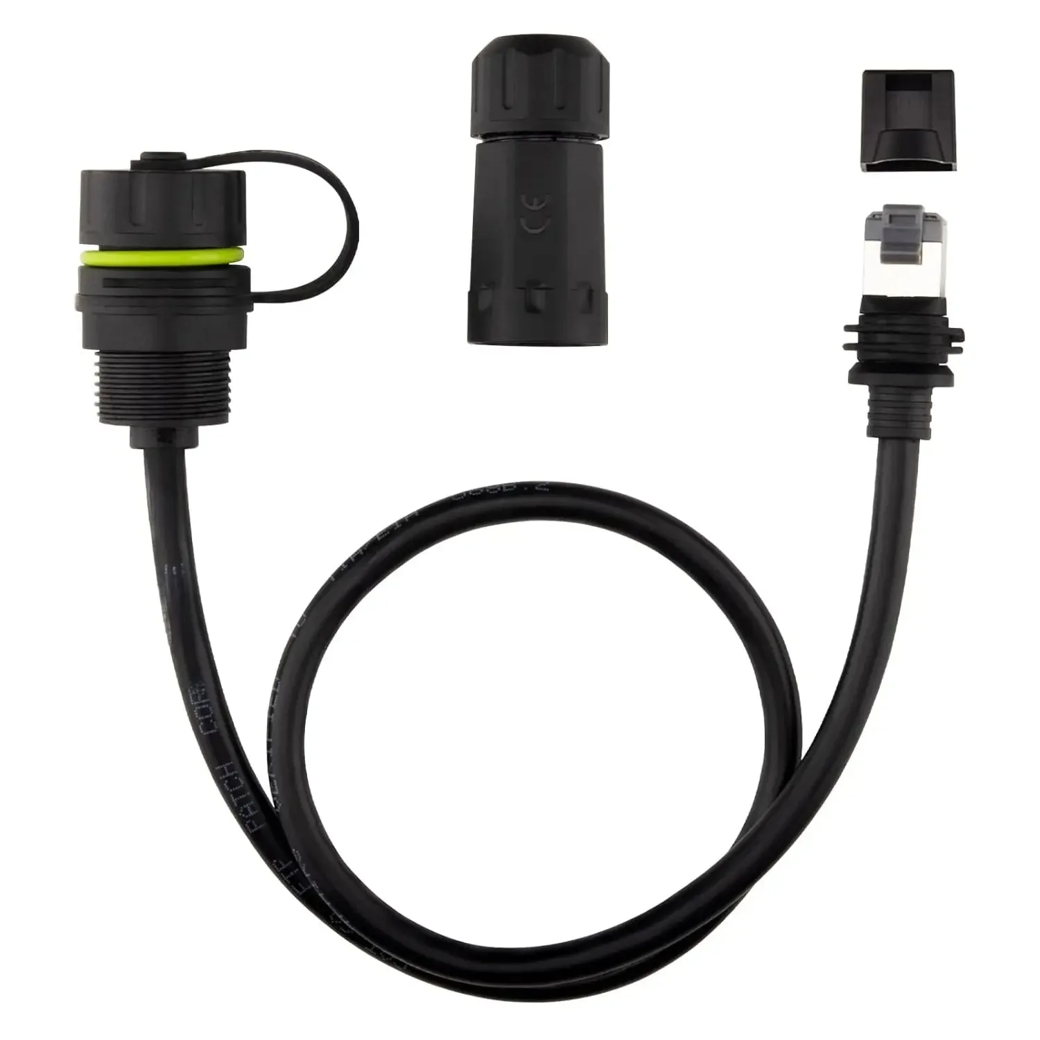 Adaptateur Ethernet Starlink 50/100 CM Gen 3/Mini, Mini câble d'extension Starlink vers coupleur RJ45 étanche IP68 pour plat et Route