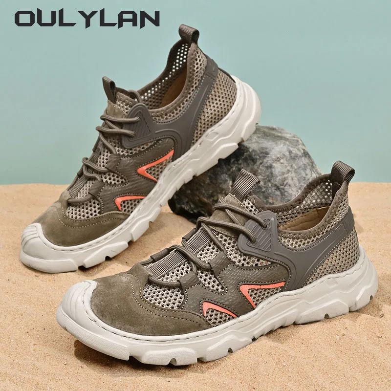 New Men's Sandals Summer Classic Outdoor Lightweight Walking Sneakers Hiking Men's Sandals Casual Beach Wading Shoes