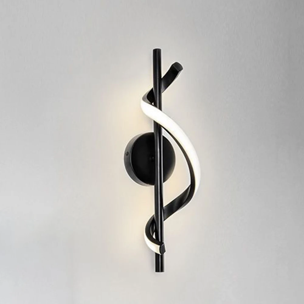 Nordic LED Wall Sconce Lamp Modern Indoor Lighting for Home Bedside Living Room Corridor Stairs Luxurious Decorative Wall Lamp