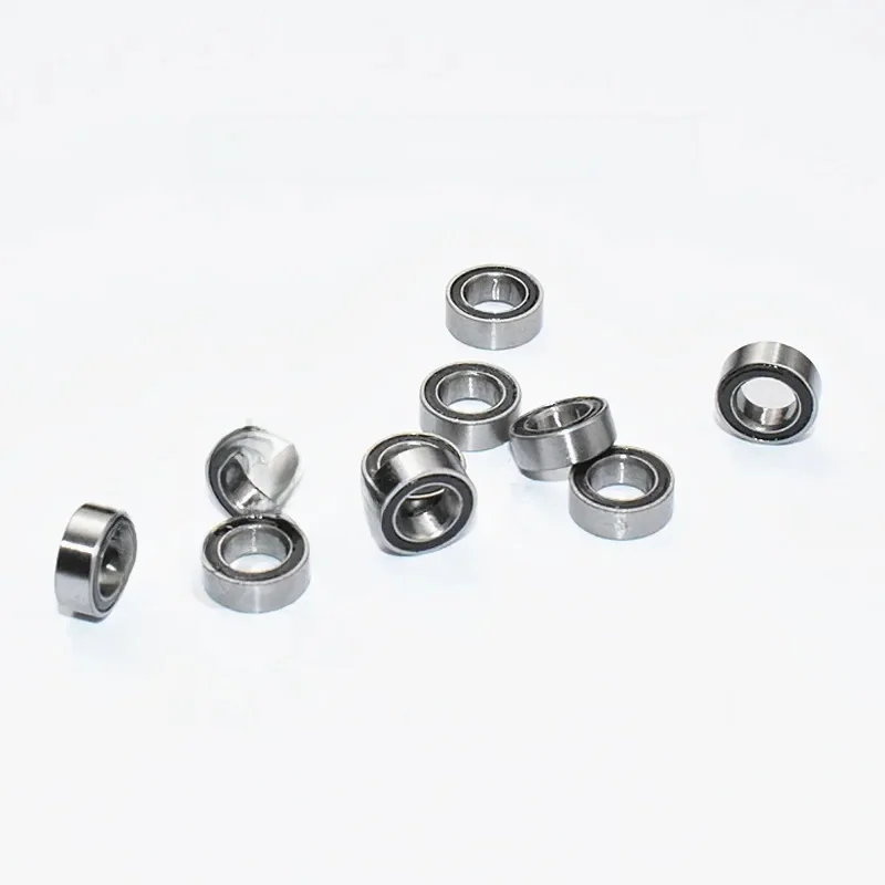 Łożysko miniaturowe MR74RS 10 sztuk 4 * 7 * 2,5 (mm) stal chromowana Uszczelnione gumą Części do urządzeń mechanicznych o dużej prędkości — zdjęcie 2
