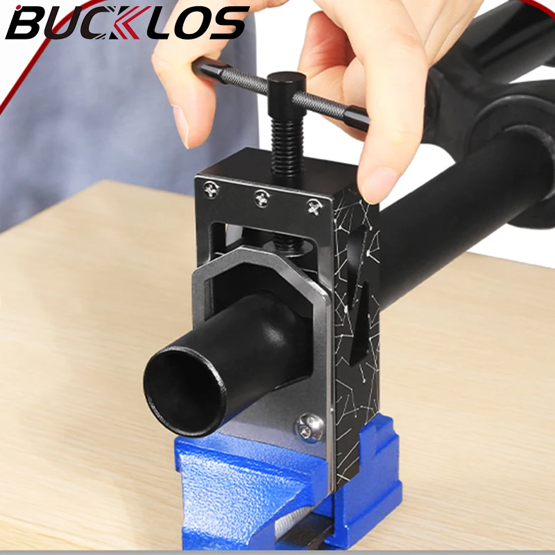 AliExpress BUCKLOS Bicycle Fork Tube Cutter Durable Bike Seatpost Tube Cutter Aluminum Alloy steel Road Mountain Bike Handlebar Saw Tool