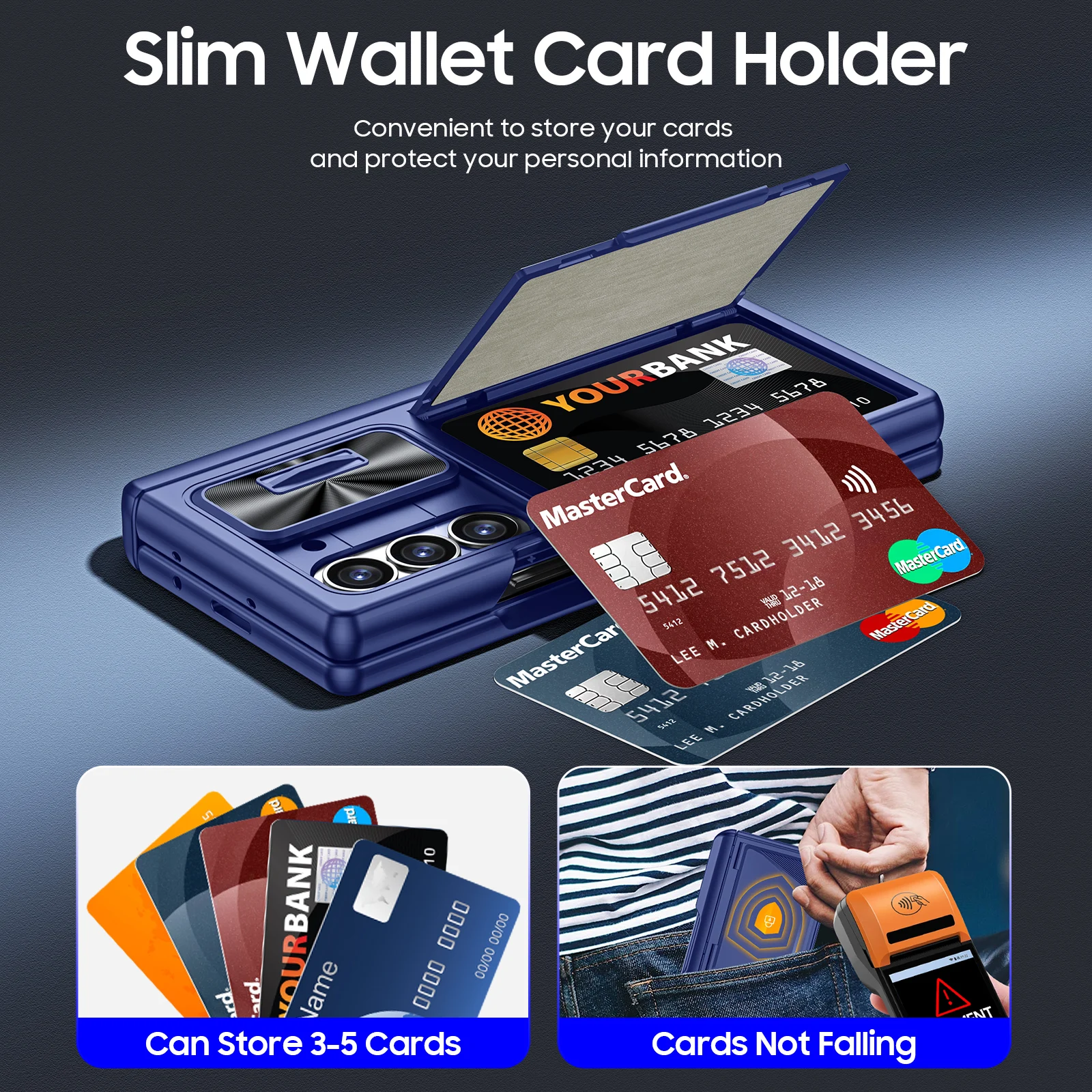 Galaxy Z Fold 6用、女神の日ギフトバックカード - Phone Cases With Wallet On Back のレビューと価格