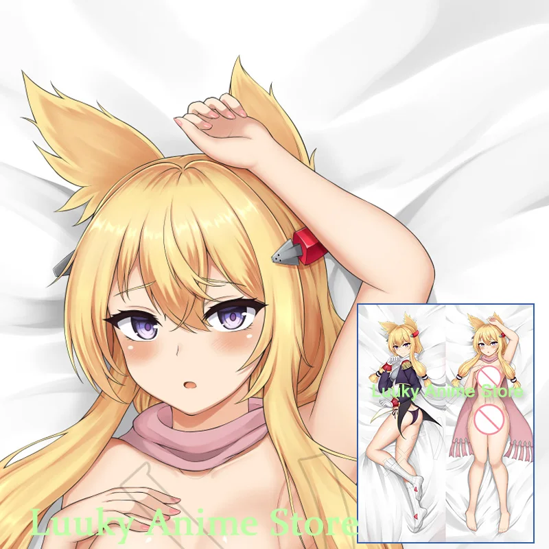 Dakimakura Anime Warspite Azur Lane Double Sided Print Life-size Body Pillow Cover