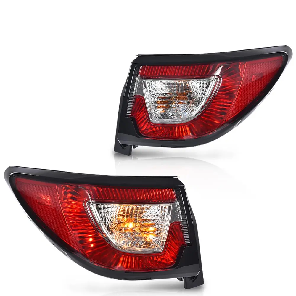 Red Passenger Side Tail Light W/Bulbs for 2013-2017 Chevrolet Traverse Ls Lt Ltz