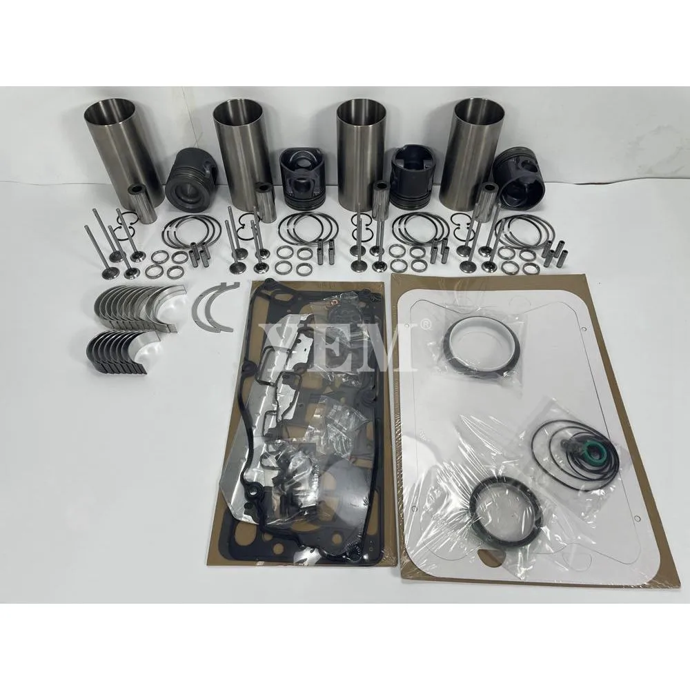 

New JCB444 Engine Overhaul Rebuild Kit With Full Gasket Kit Engine Bearings Set Valves For JCB Engine Spare Parts