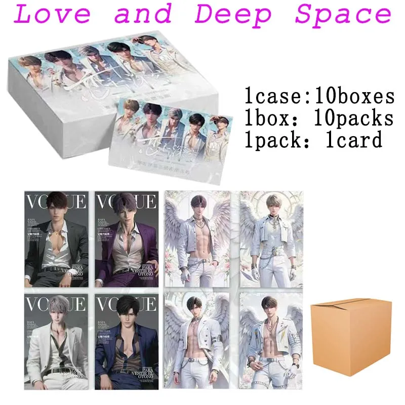 

Magic Card Creative Love And Deepspace Wholesales Collection Cards Boster Box Wave1 Anime Character Cards Hobby Gift Squid Games