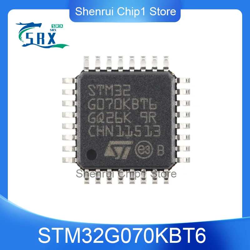 (10 piece) STM32G070KBT6 32-bit Microcontroller-MCU LQFP32 IC Chip 100% Brand New Original MCU IC