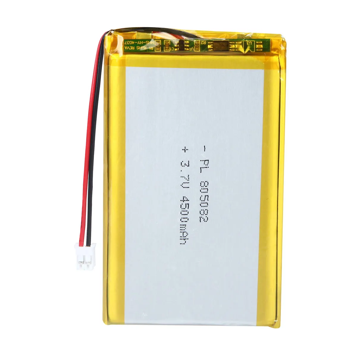 Comprimento recarregável 84mm da bateria de 3.7v 4500mah 805082 lipo