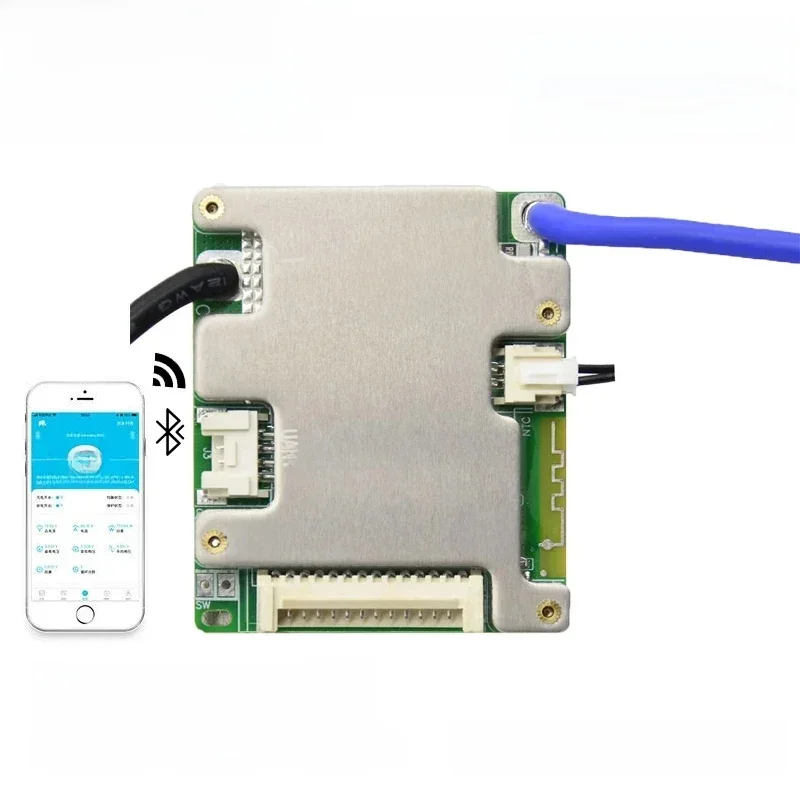 AliExpress NONE JBD Smart BMS 7-14S Automized Identify 24V 36V 48V 20A 30A 40A 50A Built-in BT UART NTC Li-ion LiFePo4 Balanced Board For E-Bike