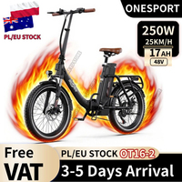 ONESPORT OT16-2 Foldable Electric Bike 250W Motor 48V15.6Ah Battery Electric Bicycle 20\