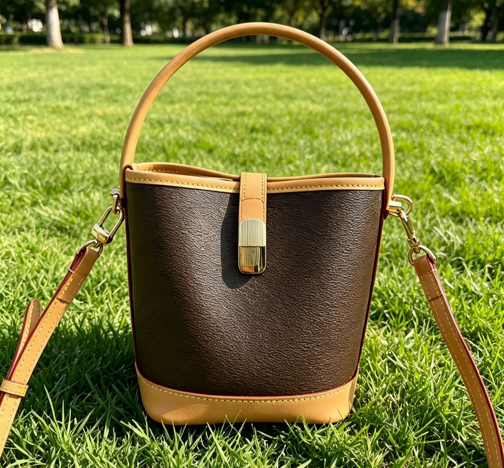 2026 Size: 18 or 16 cm NO BOX New Model - Versatile and Fashionable PU Leather Bag - Durable, High-Quality and Affordable