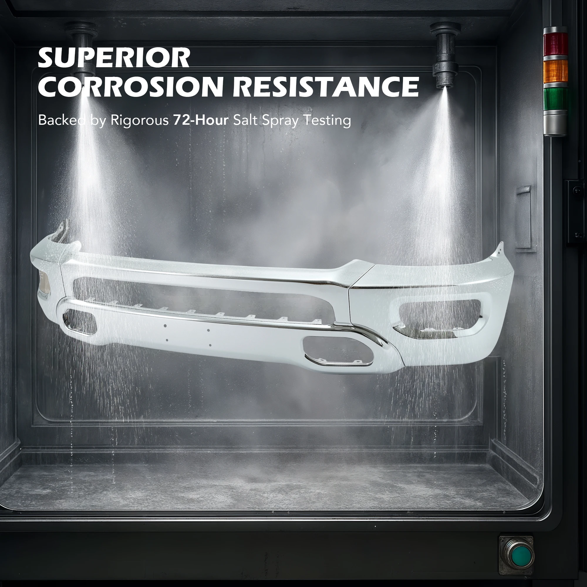 الكروم الصلب غطاء المصد الأمامي قضيب الوجه ل 2019 2020 2021 2022 2023 2024 دودج رام 1500 لاقط سبليت نمط