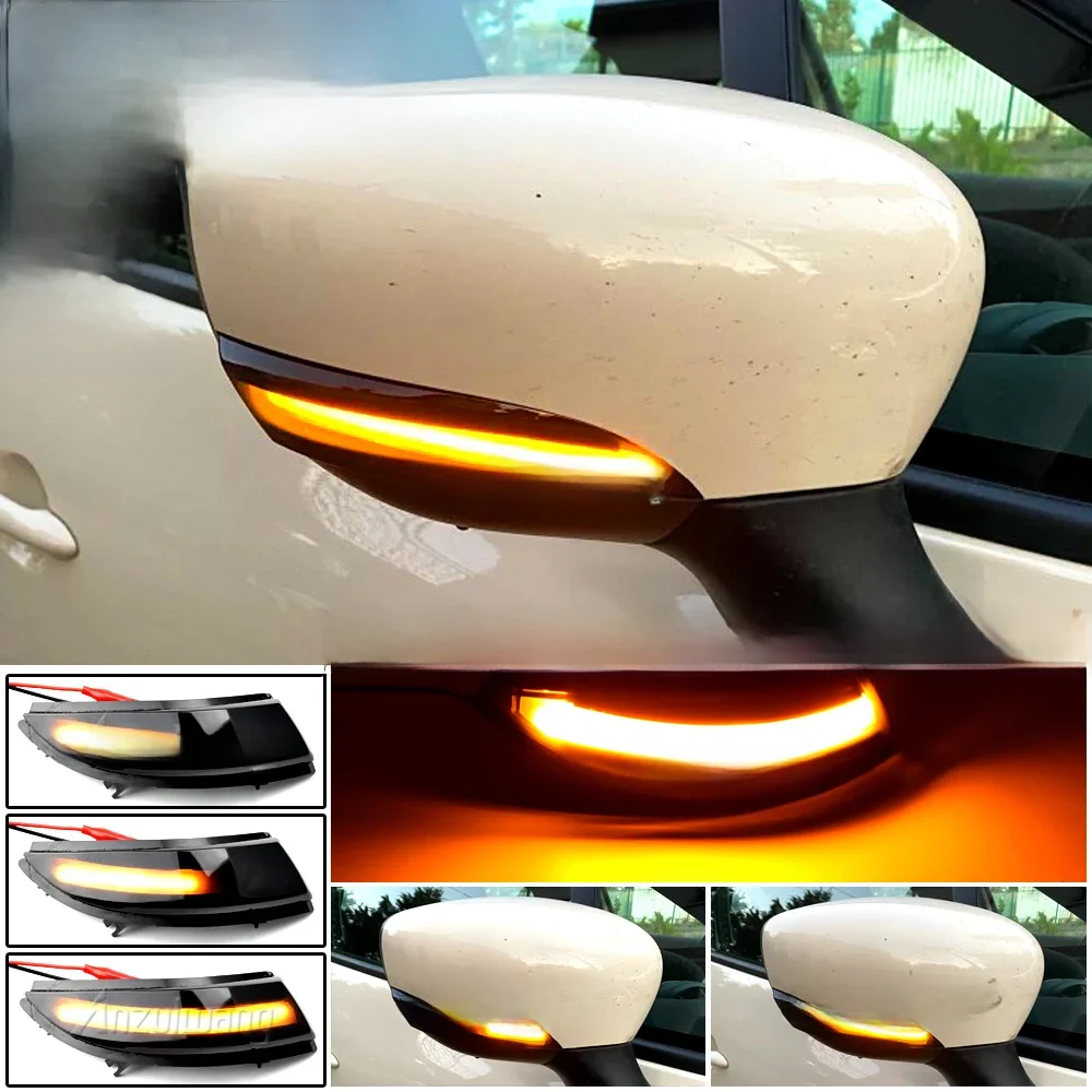 2 clignotants dynamiques pour Renault KAPTUR CAPTUR J5 H5 Clio IV MK4 4 Lutecia Grandtour, clignotant LED 2013 2014 2015 2016