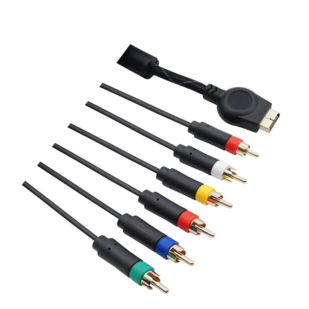 Kabel komponentowy Bitfunx PS2/PS3 1,8 m, wysokiej jakości kabel do gier o wysokiej rozdzielczości, akcesoria do Sony PlayStation 2/3 — zdjęcie produktu 7