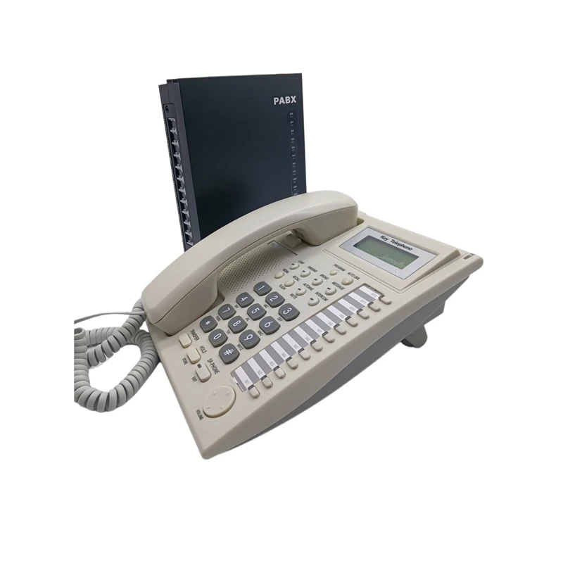 Advanced Hybrid PBX Phone System / Centralini Telefonici MK308 ( 3 x8 ) & Programming Keyphone PH201 in Complete kit