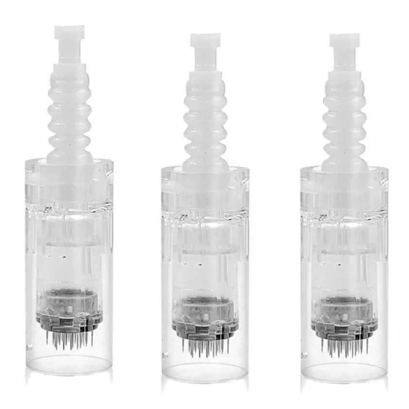 10 pièces 36pin Derma stylo aiguille N2 M5 M7 Microneedling cartouche aiguille baïonnette remplacement Microneedle pour MTS tatouage beauté stylo