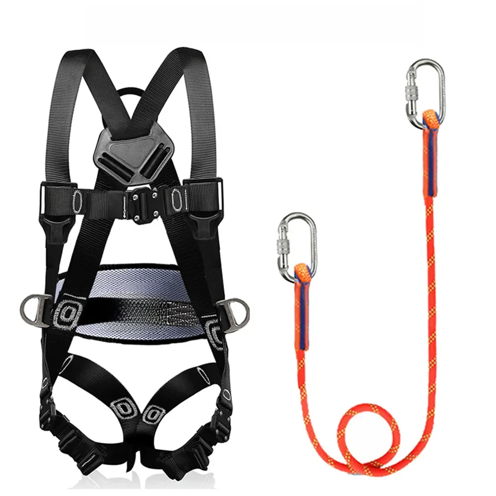 Fünf-Punkt-Sicherheits gurt für die Luft arbeit Ganzkörper gurt Outdoor-Kletter training Elektriker
