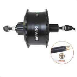 Bafang Ebike Electric Bike 36V 250W 190mm Brushless Geared Cassette Fat Rear Hub Motor for rear wheel