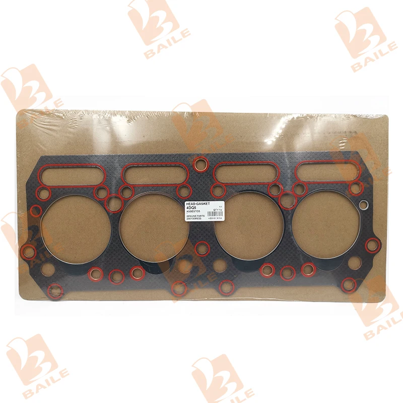 For Mitsubishi  Cylinder Head Gasket Fit 4DQ5 Diesel Engine Forklift Asbestos