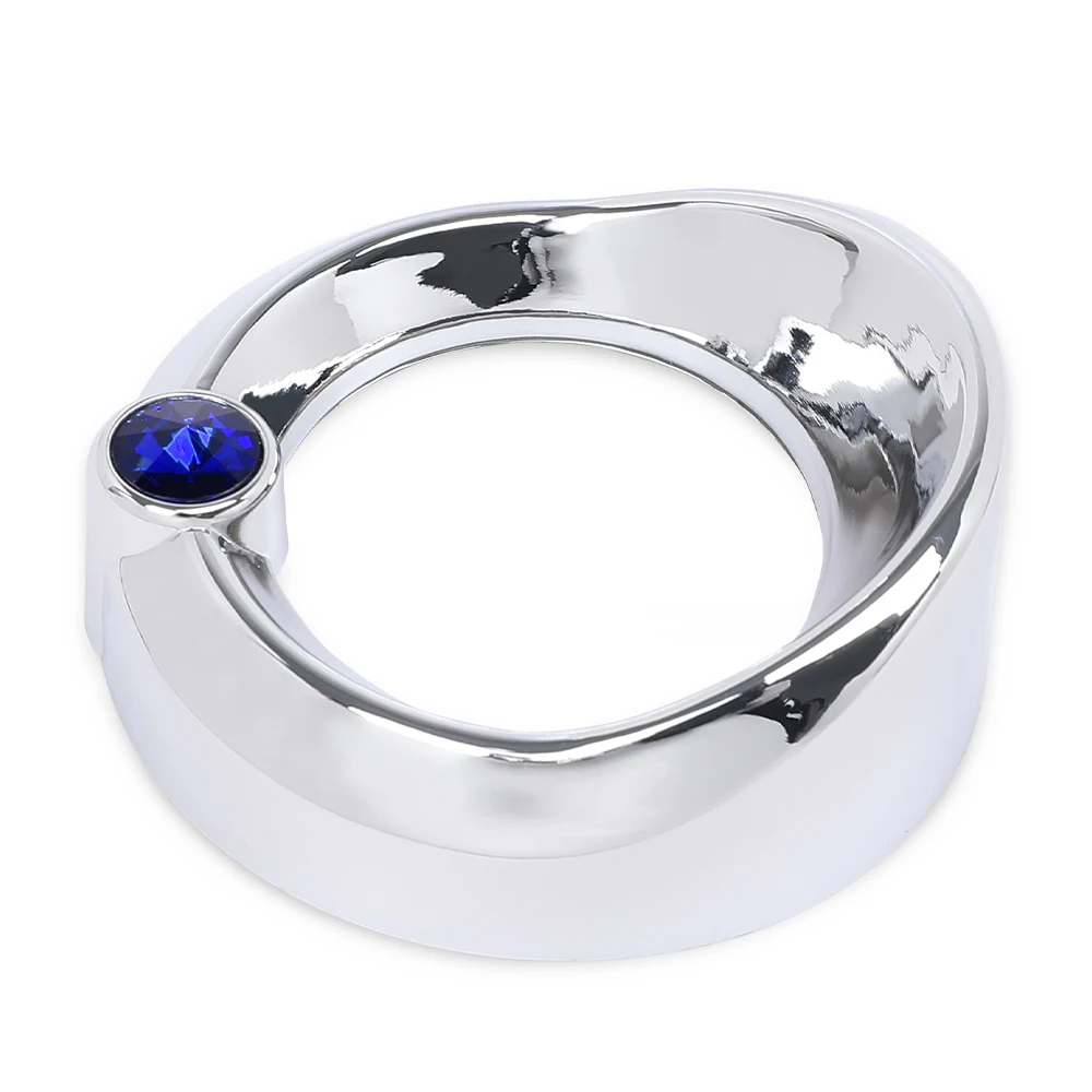 

Новые декоративные кольца-накладки на приборную панель для старых моделей Freightliner Century Blue Jewel Visor, 2 3/8 дюйма, для приборов