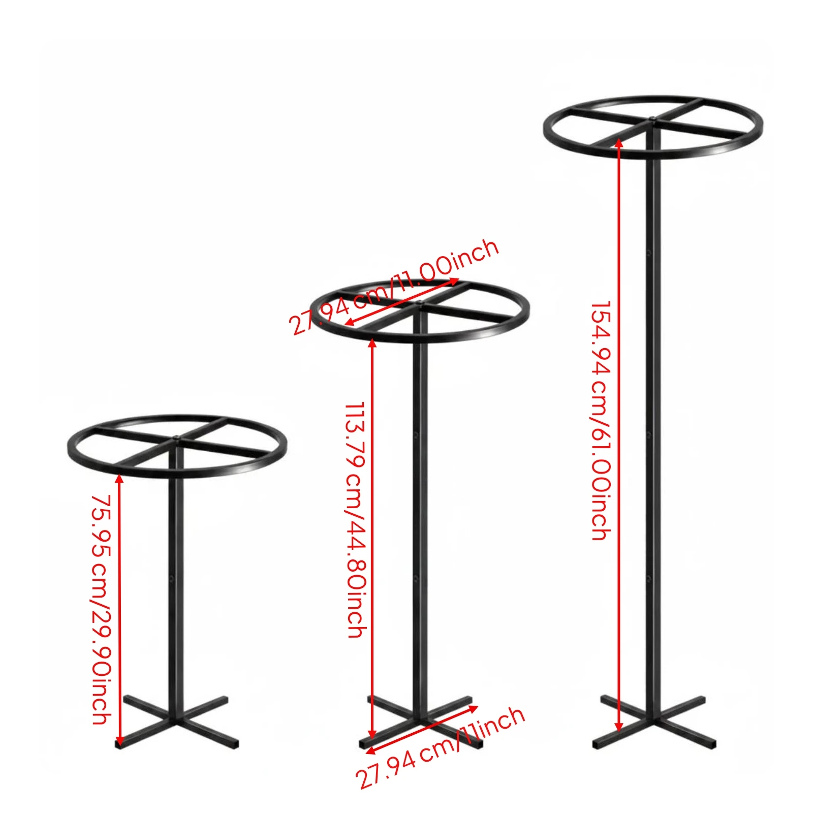 62-Inch Adjustable Support Frame Metal Dragon Fruit Stand Adjustable Vertical Gardening Trellise Indoor Outdoor Support image 6
