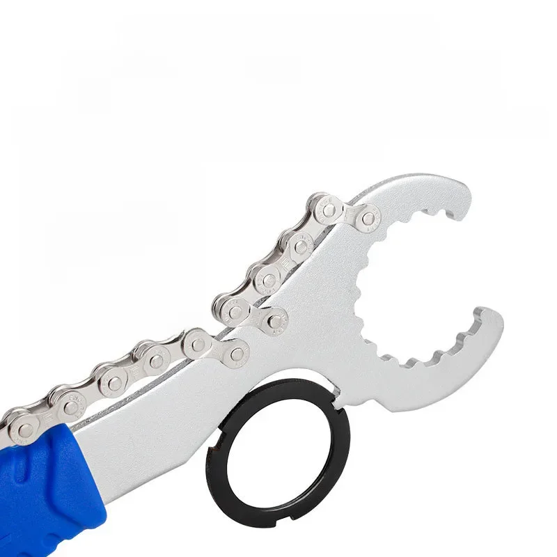 AliExpress TOOPRE Bike Cassette Flywheel Removal Tool Multi functional Three In One Wrench Hollow Central Shaft Lock Ring Wrench