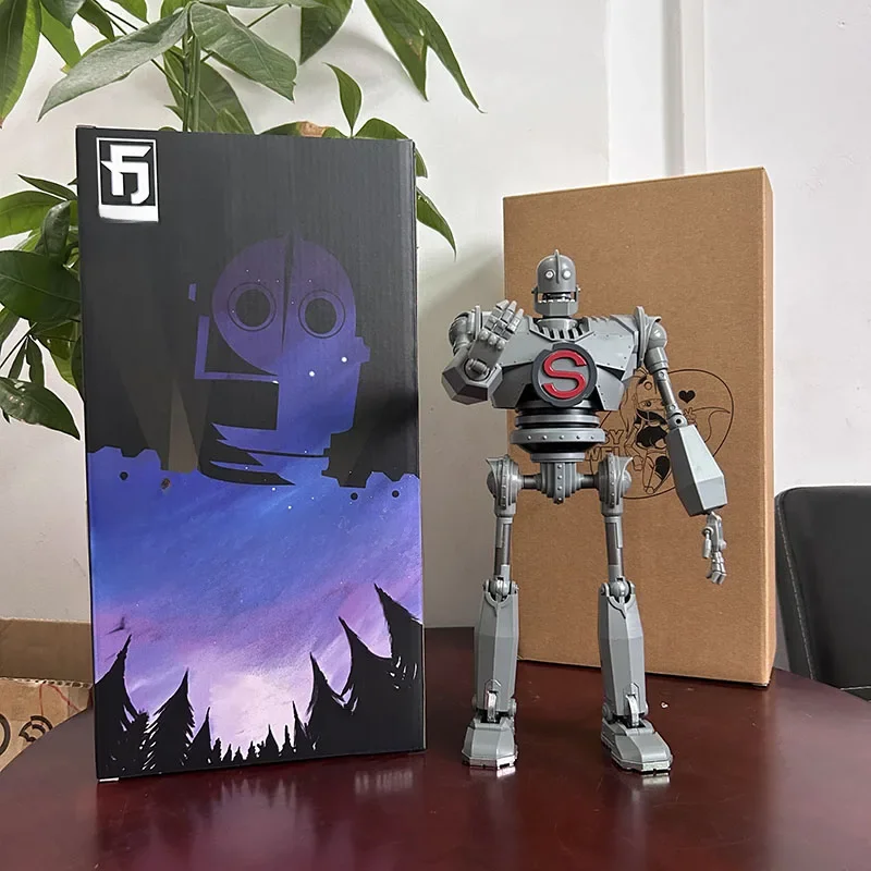 30 CmThe Iron Giant Figuur Iron Giant Select Battle Model Legering Onderdelen Action Figure Robot Model Collectible Speelgoed Verjaardagscadeaus - afbeelding 2