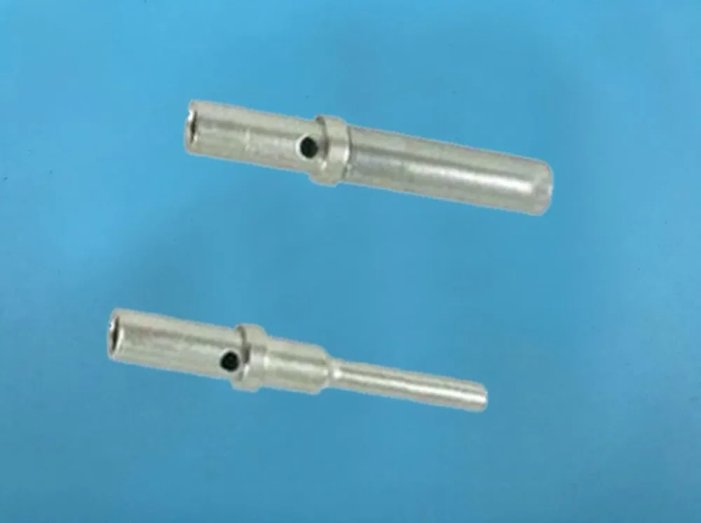 Darmowa wysyłka 50/100Pcs DT Series Pin Contact 0462-201-16141 0460-202-16141 stal nierdzewna 16-20AWG Deutsch Crimp Solid Termina — zdjęcie 2