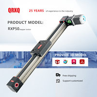 QRXQ Rxp50 Linear Rail 100mm 200mm 300mm Telescopic Reciprocating Linear Actuator Cnc 3d Printers