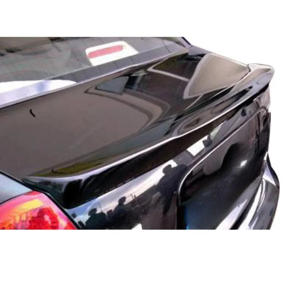 For Hyundai Accent Era Glass Under Spoiler Fiber Material Rear Roof Spoiler Wing Trunk Lip Car Styling Fully Compatible Tuning