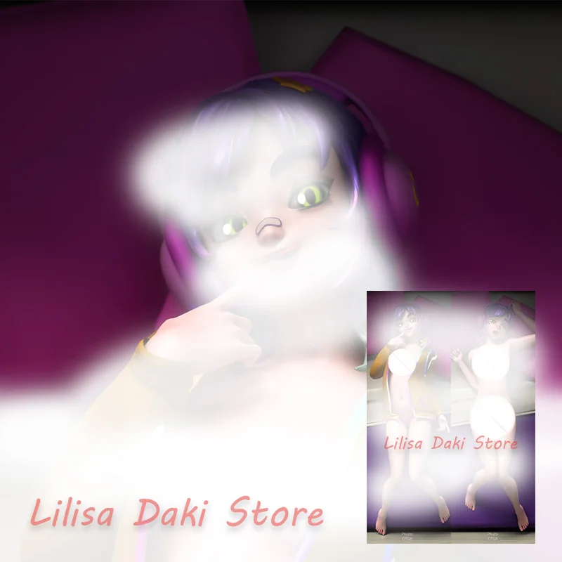 Dakimakura BATTLE GAMER MAE أنيمي غطاء وسادة للجسم 2WAY على الوجهين طباعة بالحجم الطبيعي المخدة الهدايا