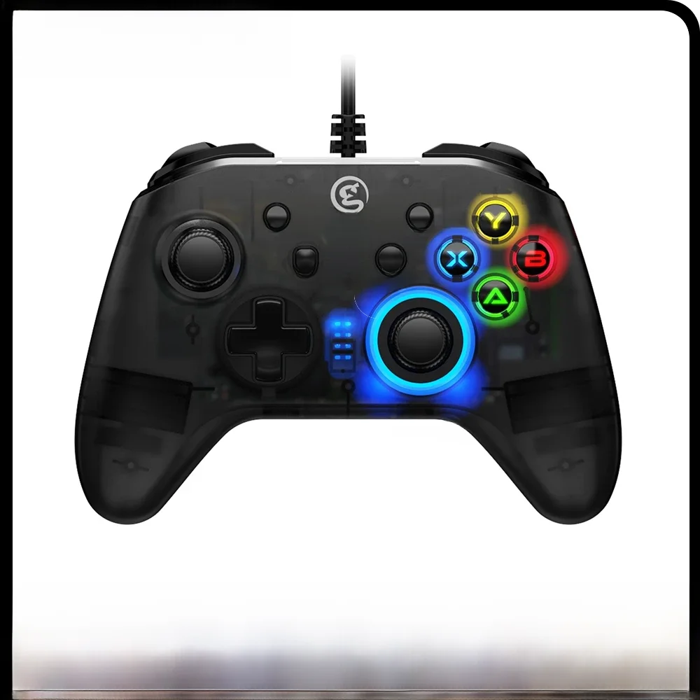 Gamesir t4w usb kabel gebundenes Gaming-Controller-Gamepad mit asymmetrischem und vibrierendem