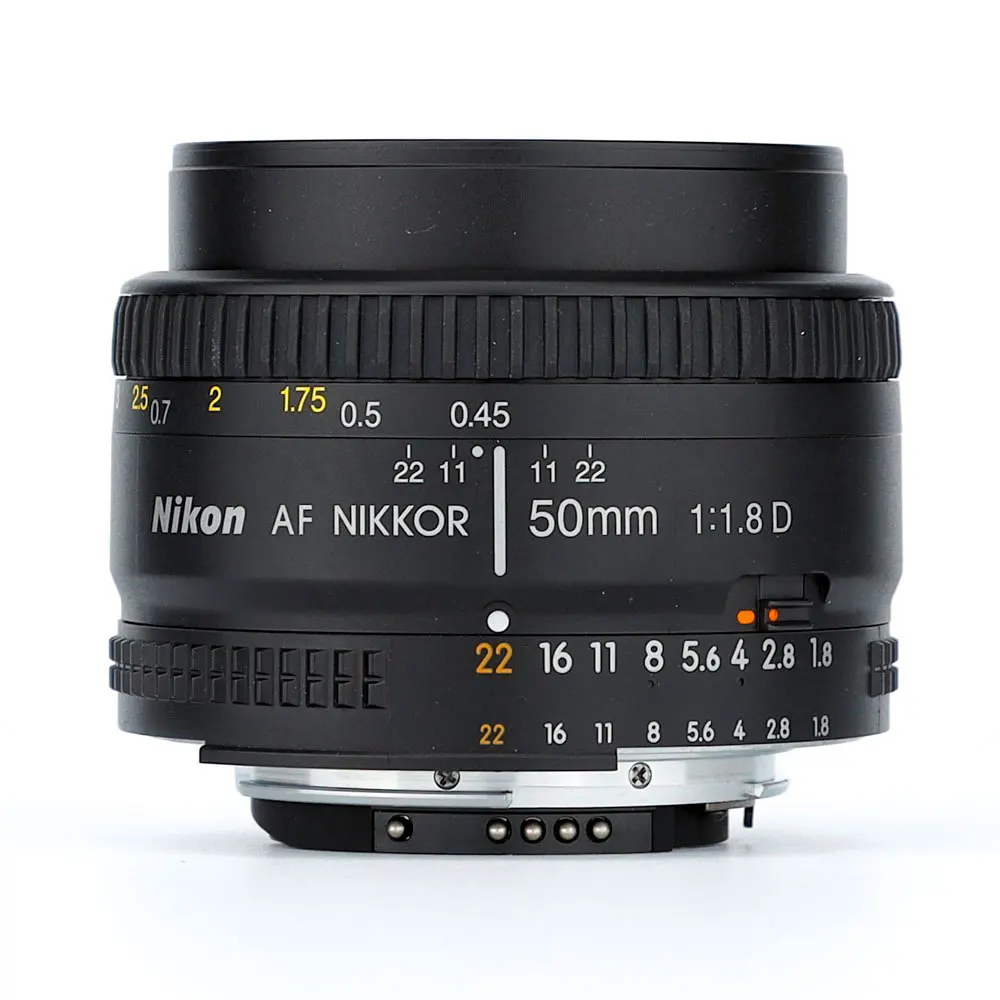 Nikon 50mm Nikkor F/1.8D AF Prime Lens for DSLR Cameras