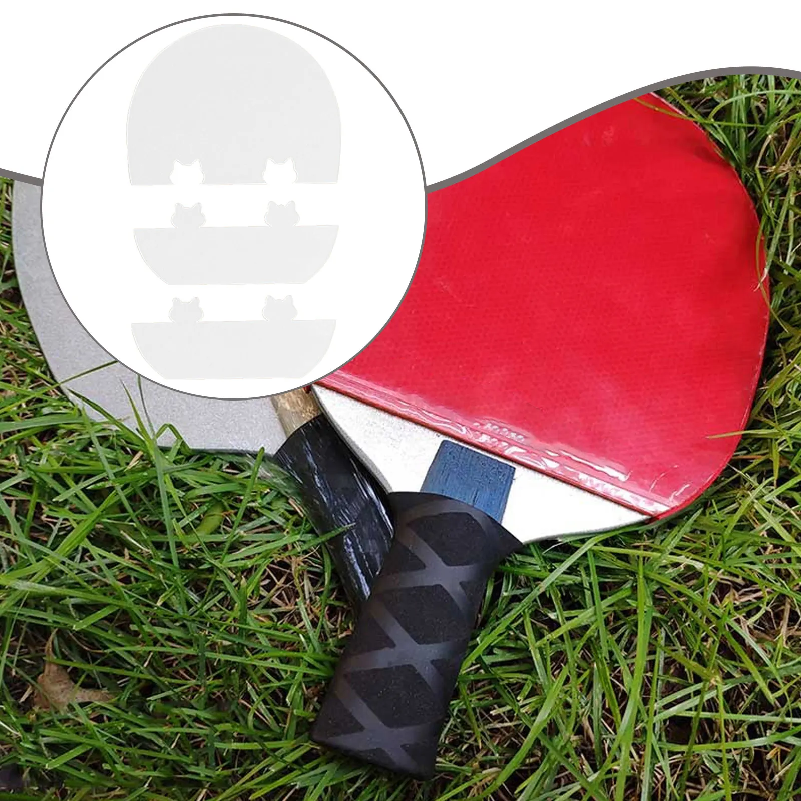 

Professional Ping Pong Paddle Assembly Tool Table Tennis Position Aid for Table Tennis Racket Quick Positioning Tools