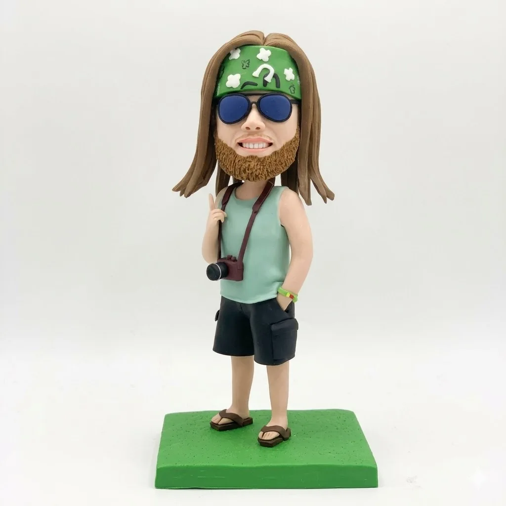 Custom Bobblehead from Photo, Handmade Customized Bobble Head Doll, Unique Personalized birthday / souvenir Gift