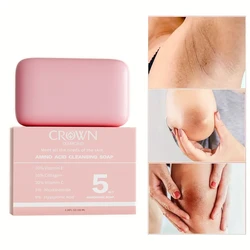 5 w 1 Glow Soap Anti-mites Anti-acne Vitamin C Body Cleansing Skin Treatment Soap Anti Fungus Removal Dead Skin Moistize