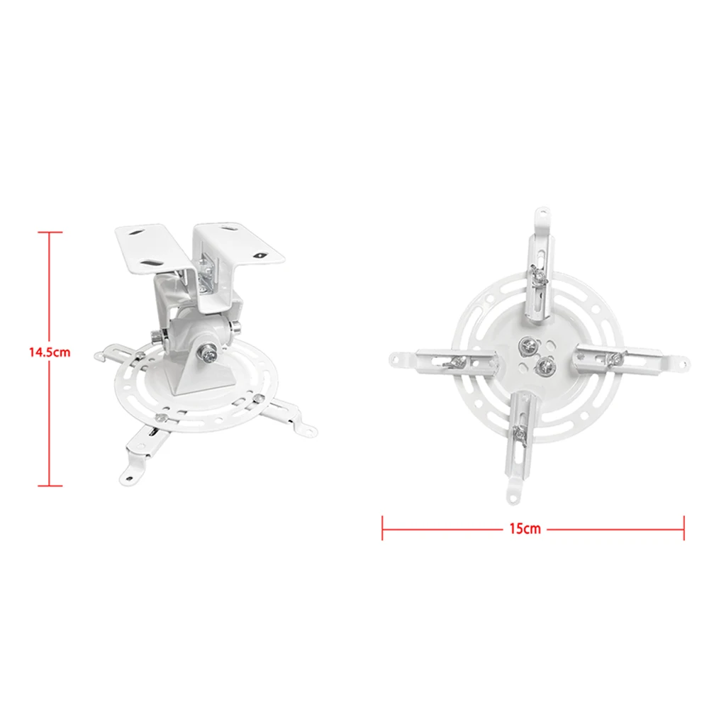 Everycom Ceiling mount for LCD LED DLP Projector Wall Bracket Mount hold Projector accessories for YG625 YG627 R15 Loading 5KG