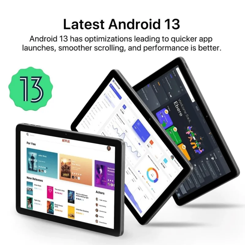 P70 10.1" Android 13 Type-C 4G Phone Call Tablet MT6570 8-core 3GB RAM 32GB ROM Dual Camera