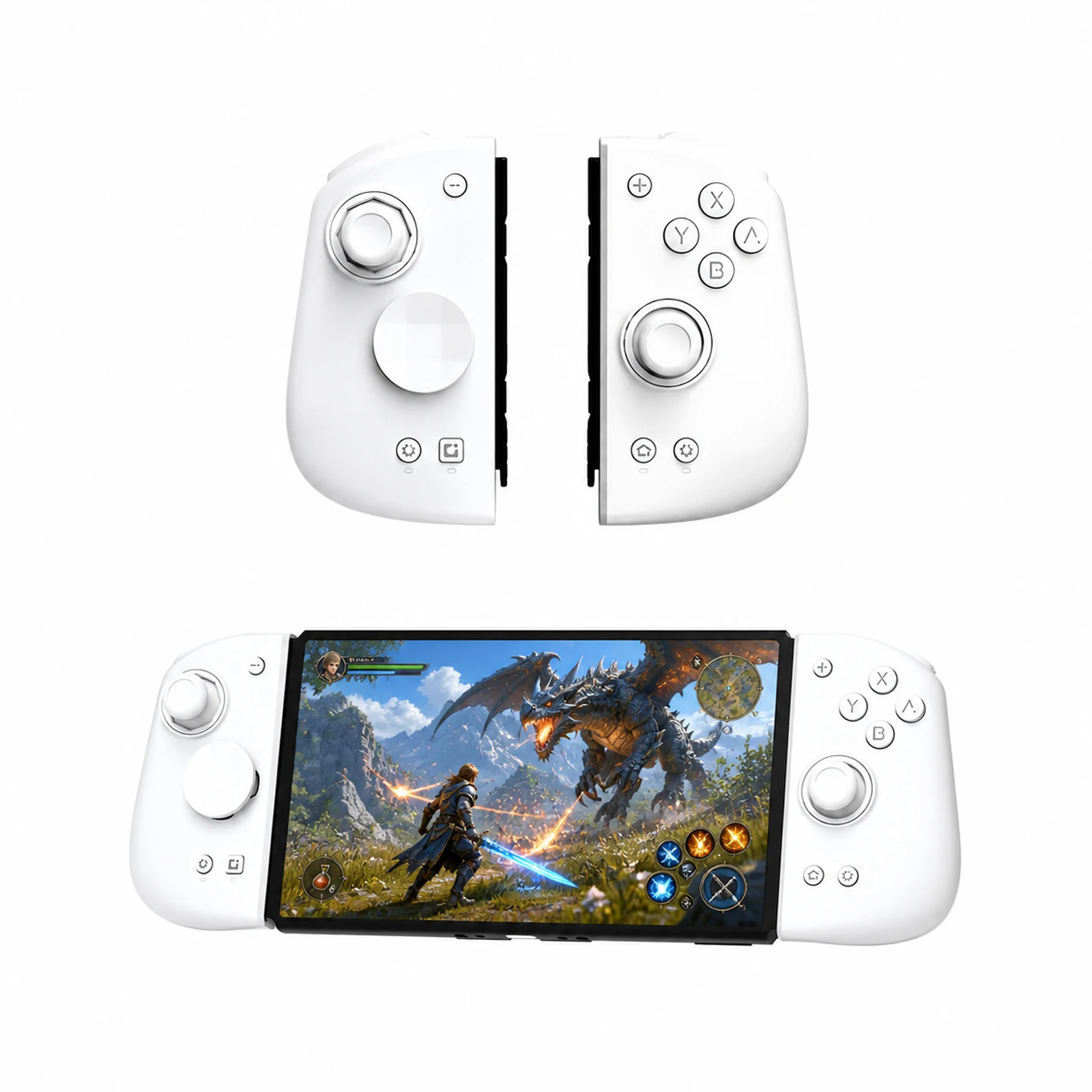 Mobapad M6s / M6 HD For Nintendo Switch / Switch OLED Adjustable Joystick Hall Effect Controller JoyPad Panels Cover Replace