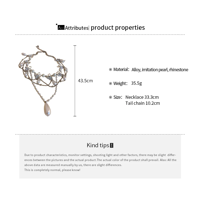 Ladies Wedding Noble Jewelry, Pearl Flower Necklace Earring Set, Elegant Jewelry as a Holiday Gift Suitable for Daily Wear