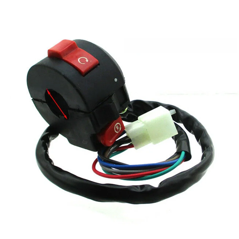 Przełącznik kierownicy motocykla 7pin Kill Starter Light Switch Assembly dla Sunl Roketa Coolster 50cc 70cc 110cc 125cc ATV Quad — zdjęcie 2