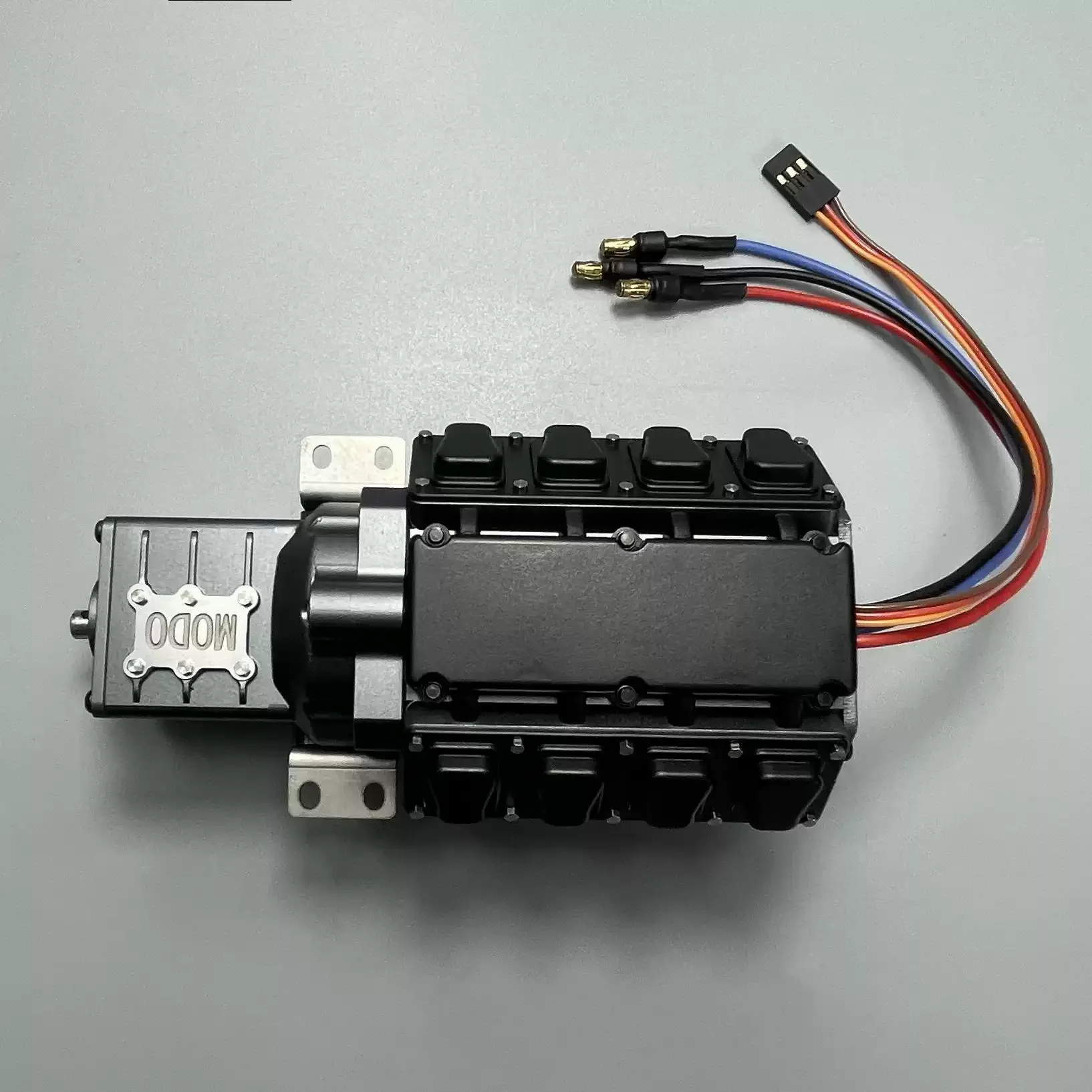 MD Model 1/14 Metal High Torque 2-Speed Transmission Gearbox for Tamiya 1/14 RC Tractor Truck Dump Truck DIY Upgrade Parts