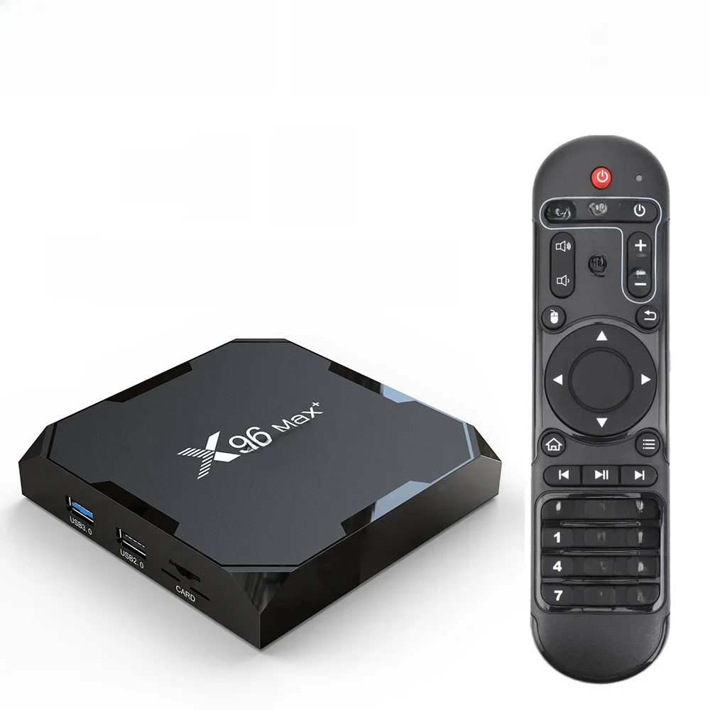 X96Max Plus Ultra Smart TV Box Android 11 Amlogic S905X4 4GB 64GB TVBOX 8K Wifi BT X96 Max Odtwarzacz multimedialny 4GB 32GB Set Top Box — zdjęcie 2